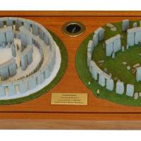 Model Stonehenge dnes a v minulosti - Lloyd Matthews